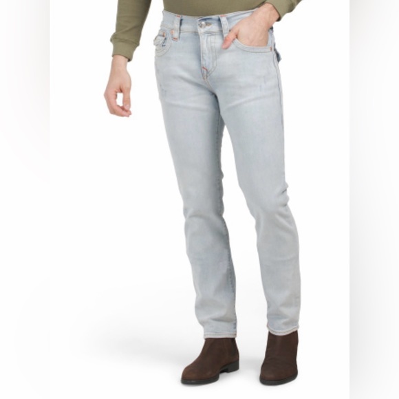 True Religion 36 Rocco Relaxed Skinny Jeans - Picture 2 of 13